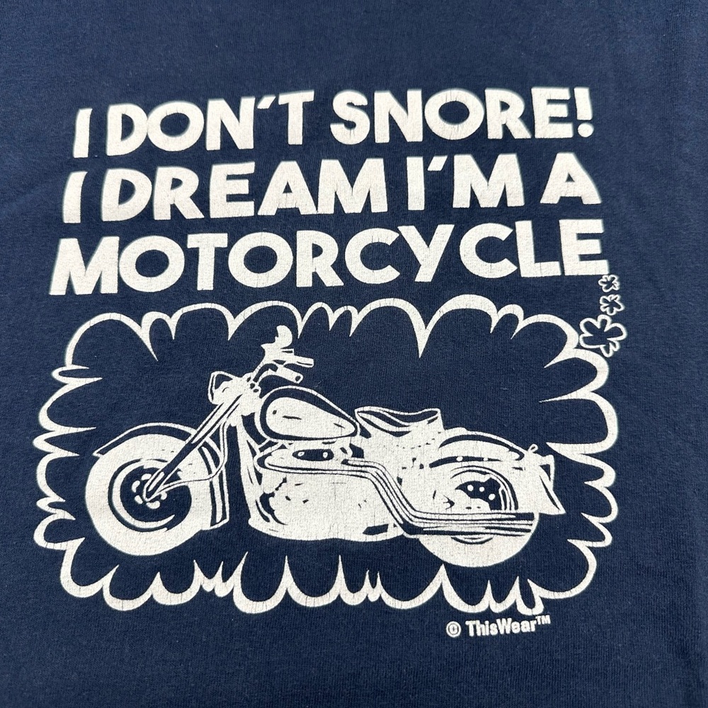 Funny motorcycle graphic t-shirt